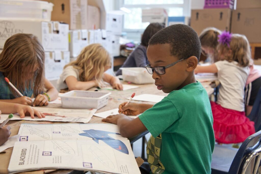 Schools in San Diego - Kids in a Classroom